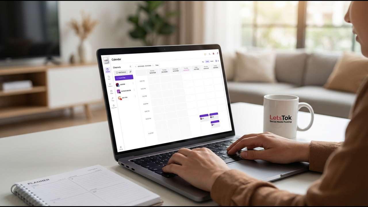 One calendar, every channel — Letstok